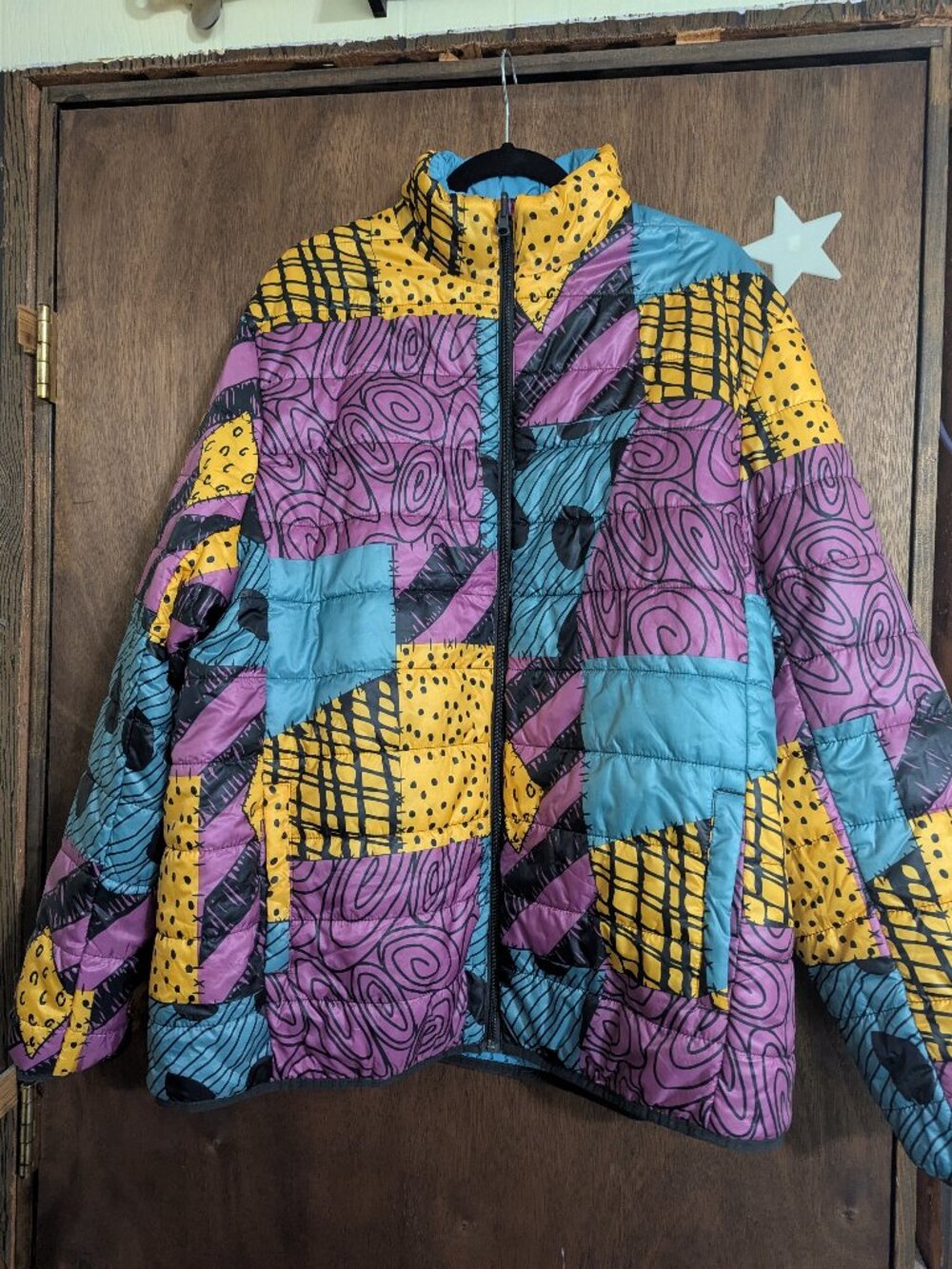 The Nightmare Before Christmas Lightweight Puffer Jacket